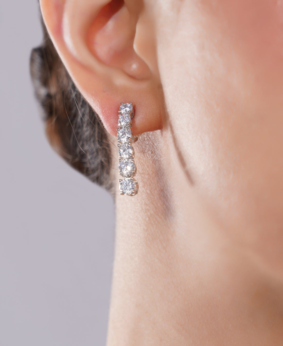 Amaita American Diamond Three-Tier Choker Necklace Set