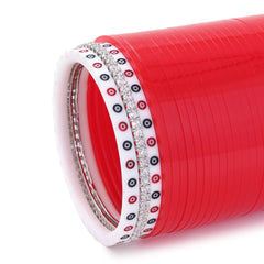 Amaita Single Diamond Red Pure Pearl Punjabi Bridal Chooda