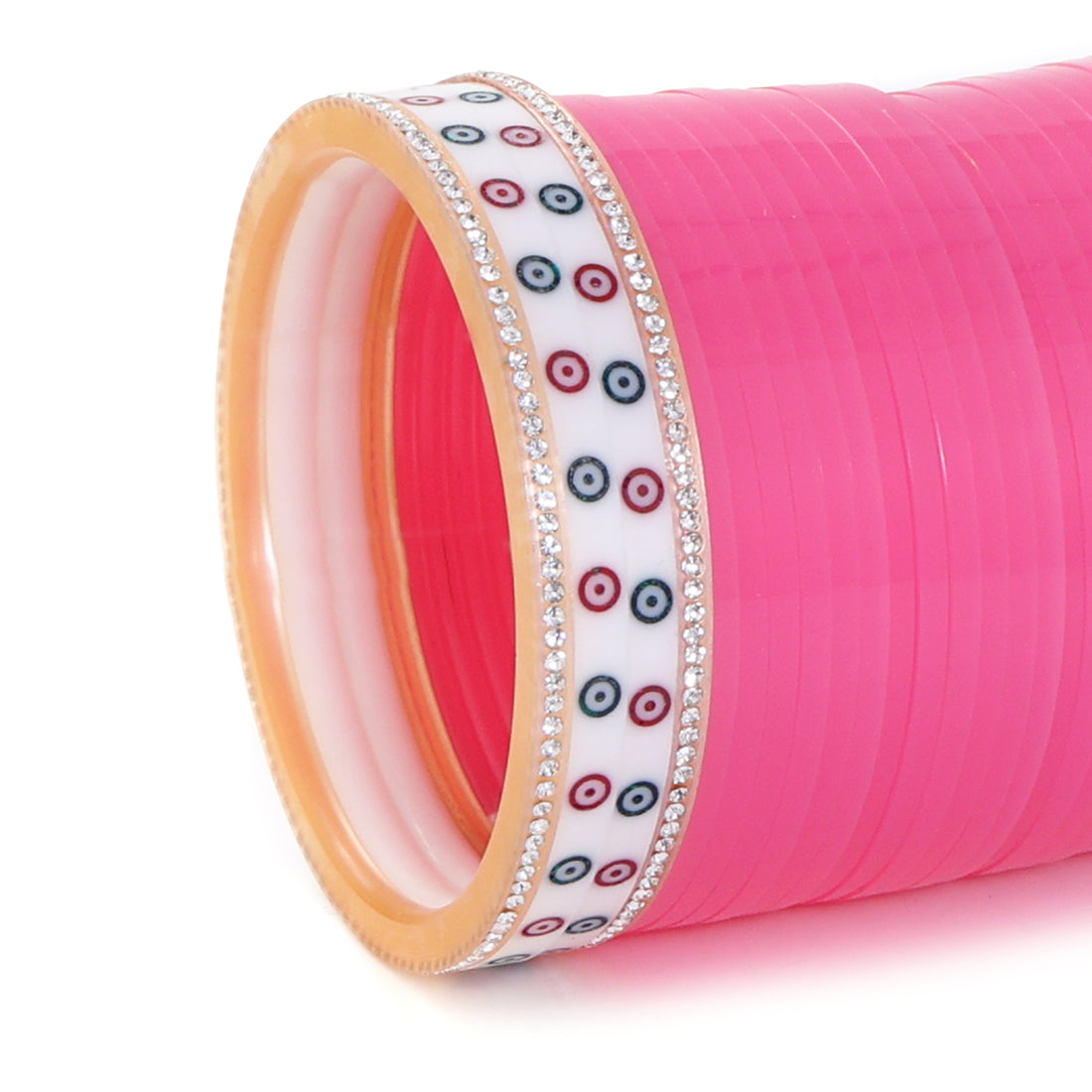 Amaita Pink Pure Pearl Bridal Chooda