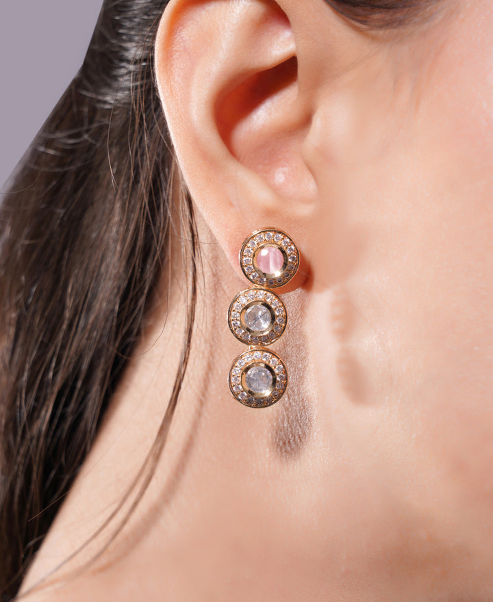 Amaita Classic Polki Stone Jewellery Set