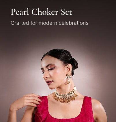 Pearl Choker Set