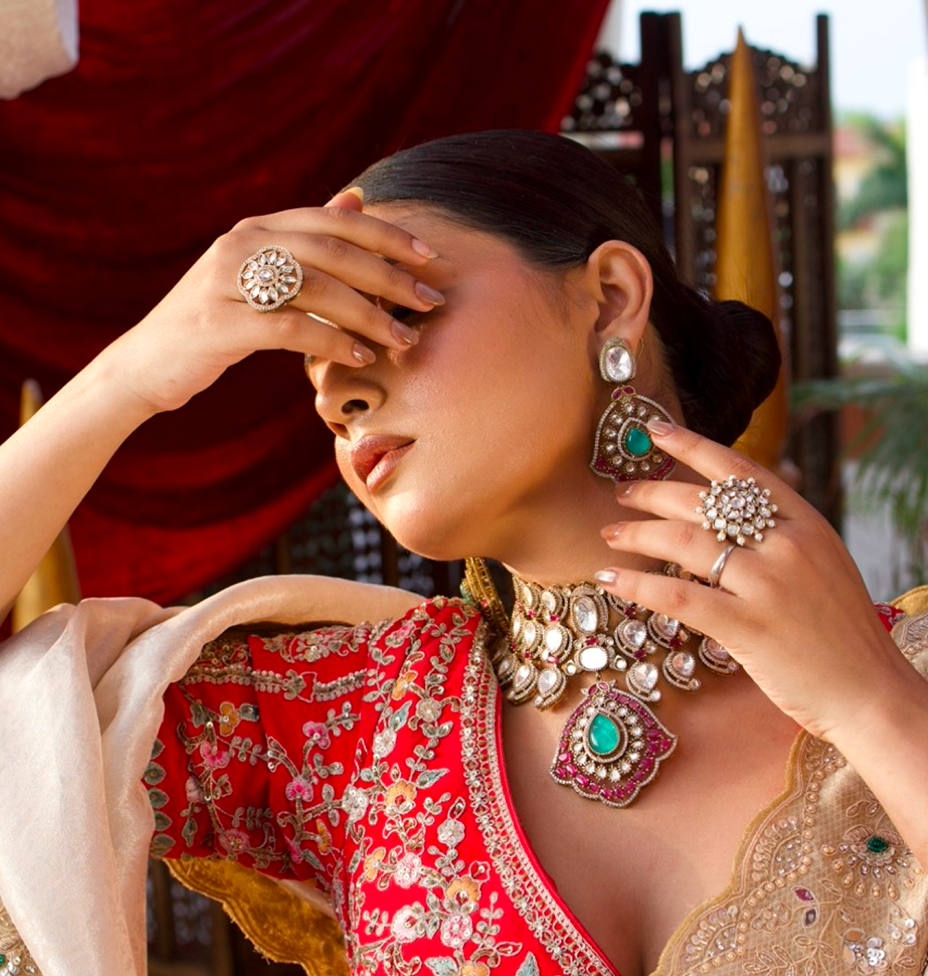 Layerings Bridal neckpieces