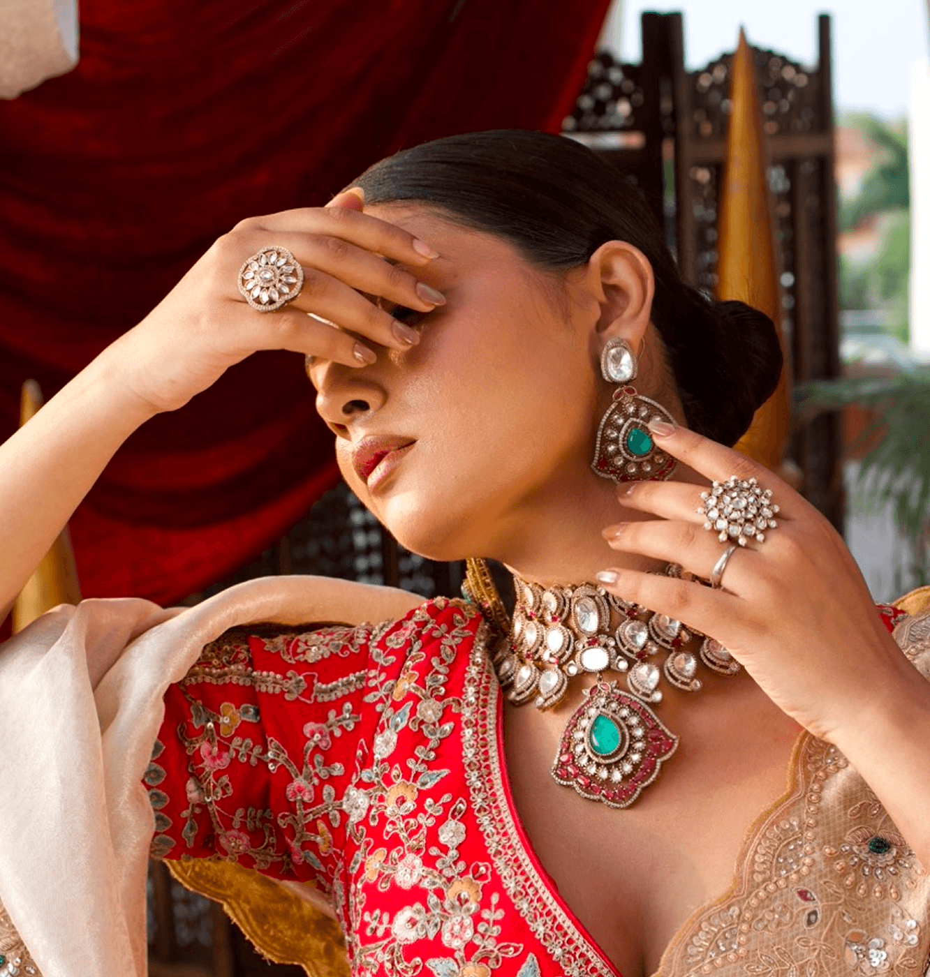 Maharani statement set